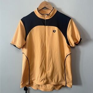 Pearl iZUMi Women’s Cycling Jersey - Yellow & Black - Size Large- 3 Back Pockets